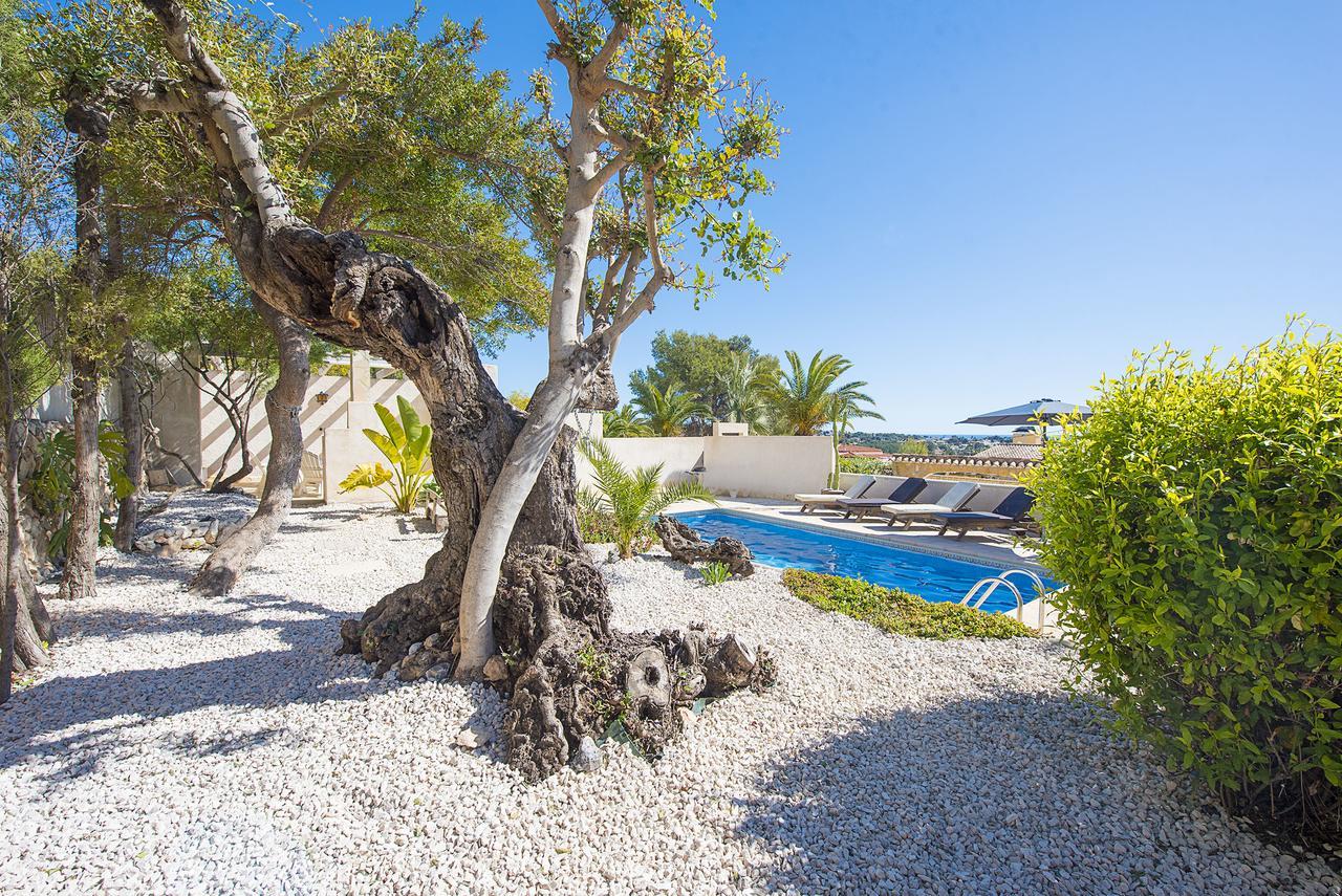 Villa Benavero Boutique Style Within Fenced Tropical Garden Calpe Esterno foto