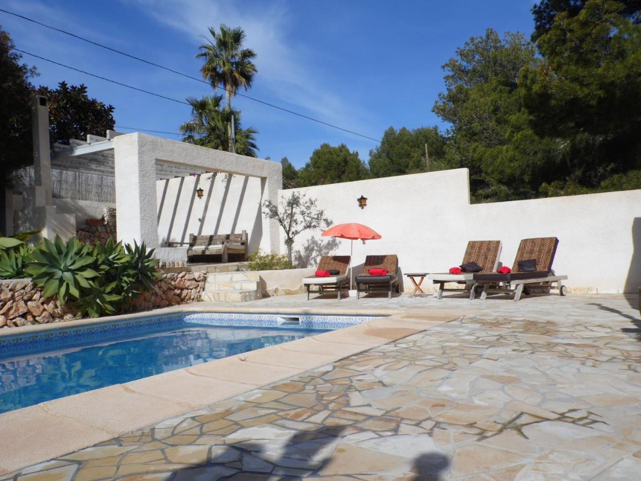 Villa Benavero Boutique Style Within Fenced Tropical Garden Calpe Esterno foto